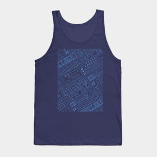 Synthesizers for Electronic Music Producer Tank Top